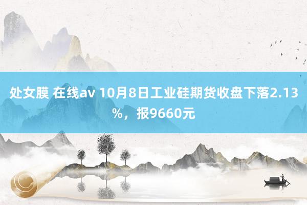 处女膜 在线av 10月8日工业硅期货收盘下落2.13%，报9660元