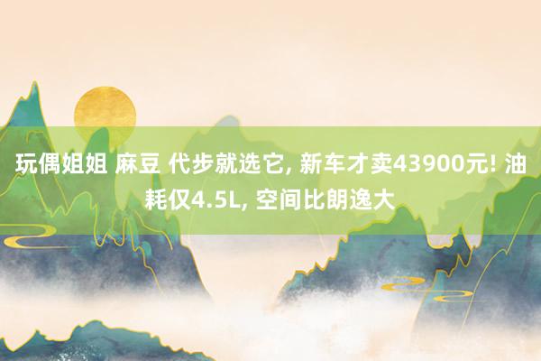 玩偶姐姐 麻豆 代步就选它， 新车才卖43900元! 油耗仅4.5L， 空间比朗逸大