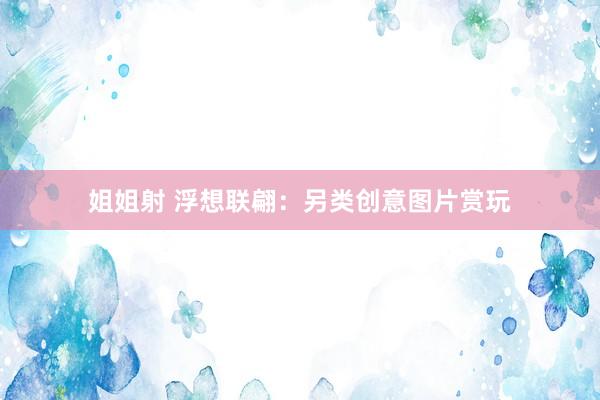 姐姐射 浮想联翩：另类创意图片赏玩